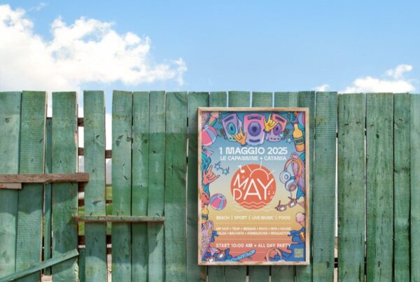 Illustrazione design, may day, push adv