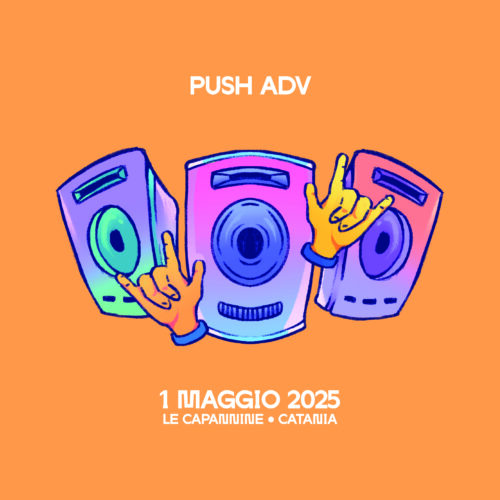 Illustrazione design, may day, push adv